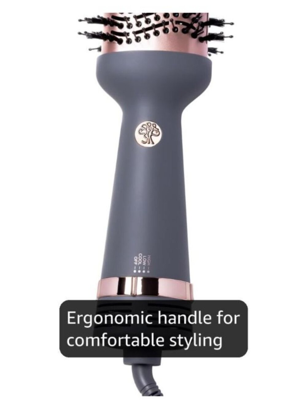 Hairitage Up In The Air Volumizing Brush Hair Dryer for Curling & Straightening - Picture 4 of 10